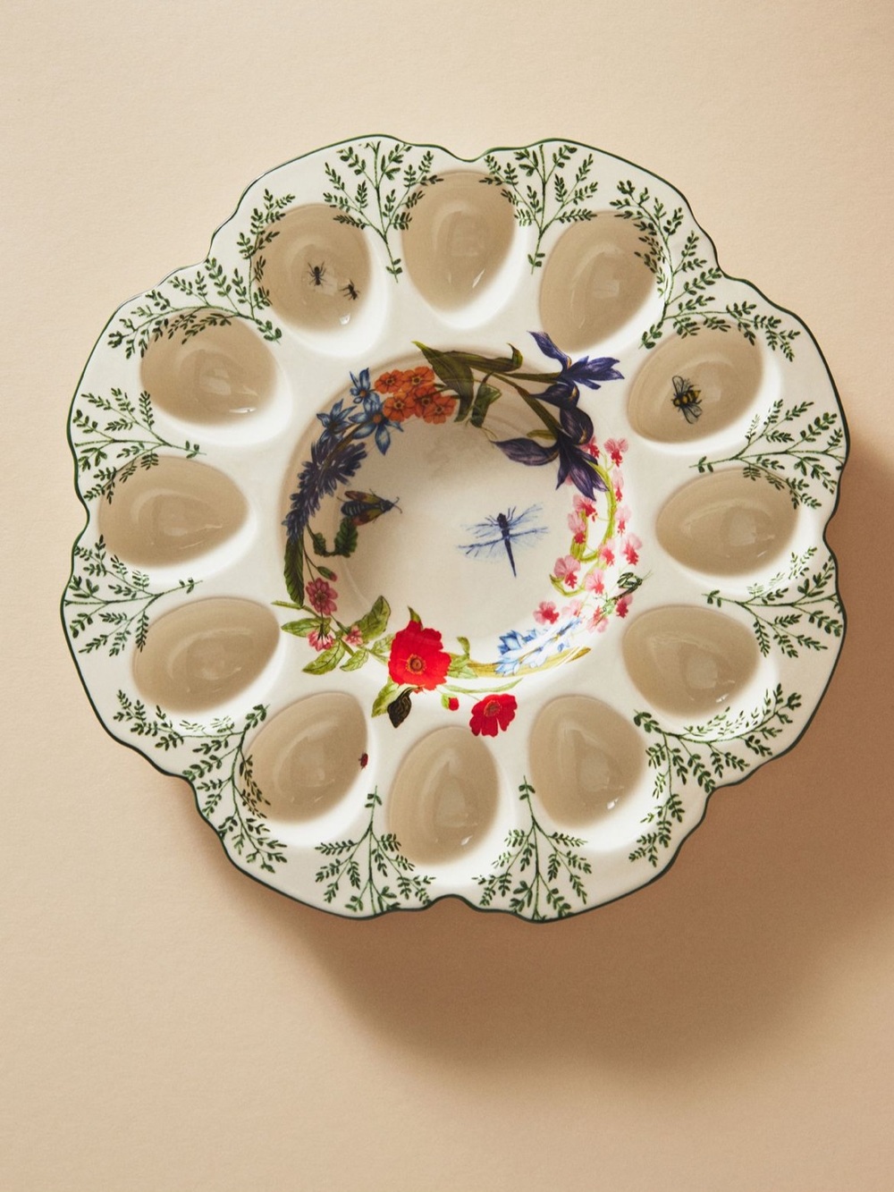 Anthropologie Eden deviled egg platter
